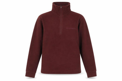 F.lli Campagnolo Women's Red XS Pullover Fleece Sweatshirt 1/4 Zip