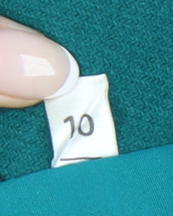 Windsmoor Womens Green Wool Blend Blazer Jacket Size 10