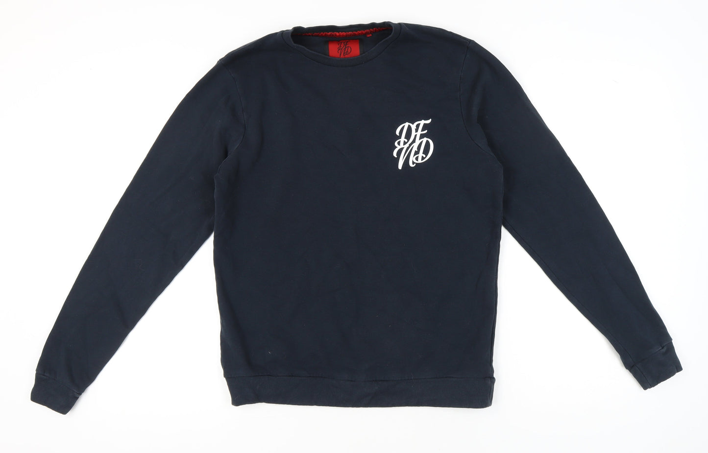 Mens UK Size L DFND Blue Pullover Sweatshirt