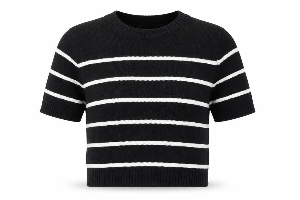 Womens UK Size XS H&M Black Pullover Jumper