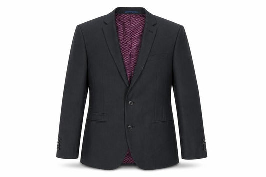 Next Men's Grey Suit Jacket 38S Short Single Breasted Notch Lapel