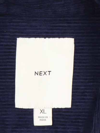 Mens UK Size XL NEXT Blue Basic Jacket