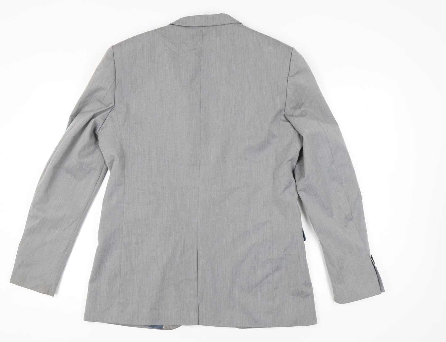Mens UK Size 42 River Island Regular Grey Suit Jacket