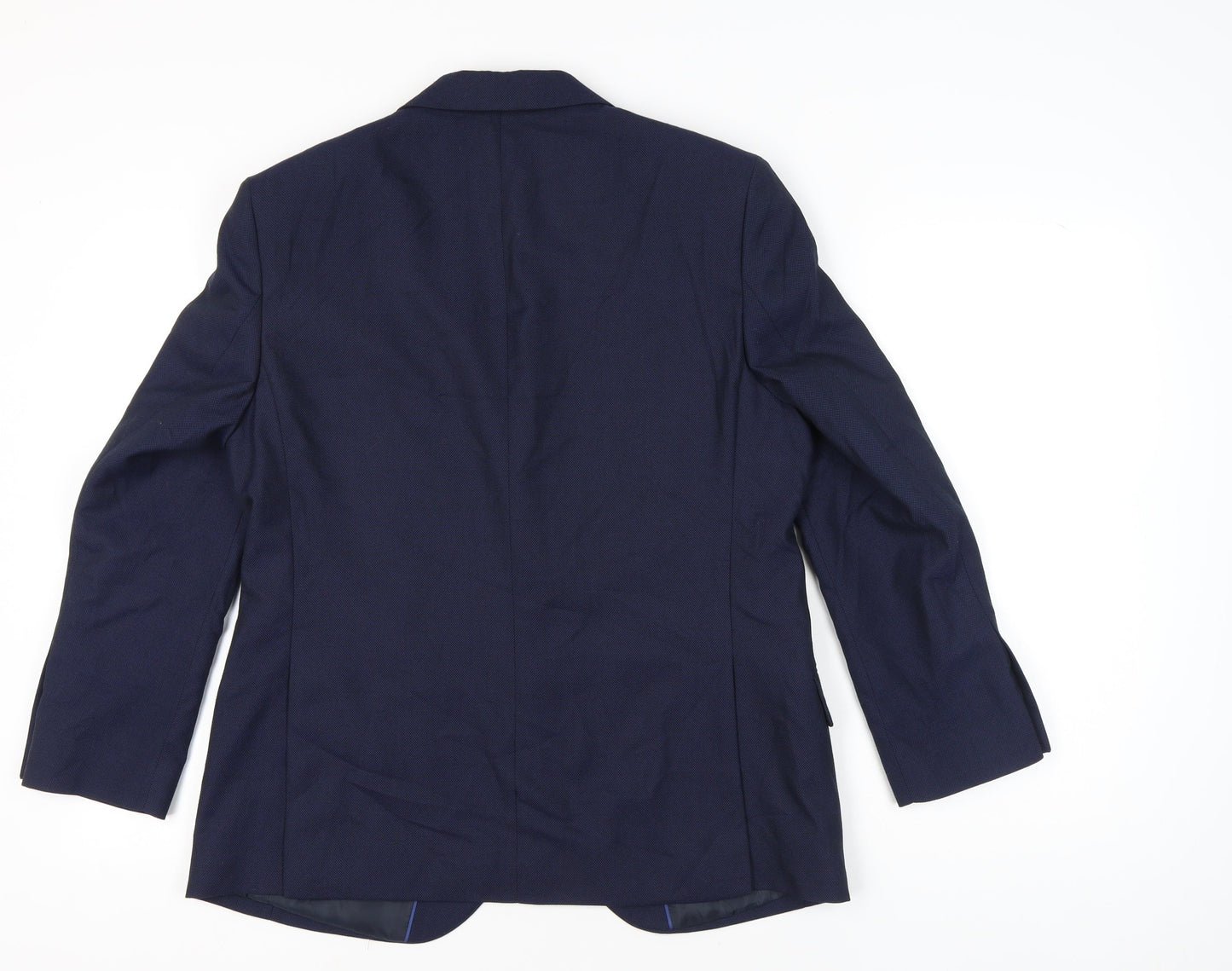 Mens UK Size 42 Marks and Spencer Regular Blue Suit Jacket