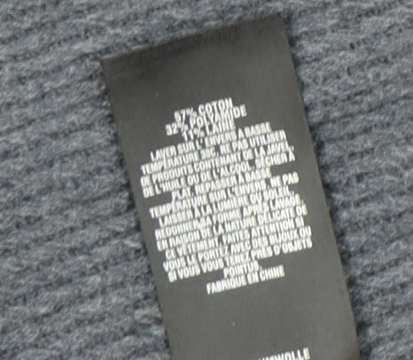 Ted Baker Men’s Grey Cotton Blend Crew Neck Jumper Size L