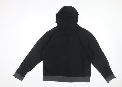 Mens UK Size L Burton Black Full Zip Hoodie