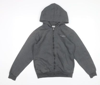 McKenzie Boys Grey Full Zip Hoodie 13-14 Years Sports Casual