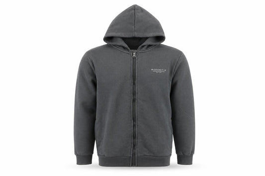 McKenzie Boys Grey Full Zip Hoodie 13-14 Years Sports Casual