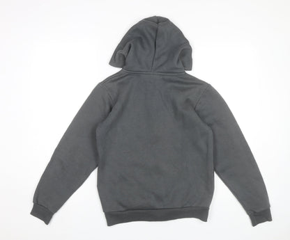 McKenzie Boys Grey Full Zip Hoodie 13-14 Years Sports Casual