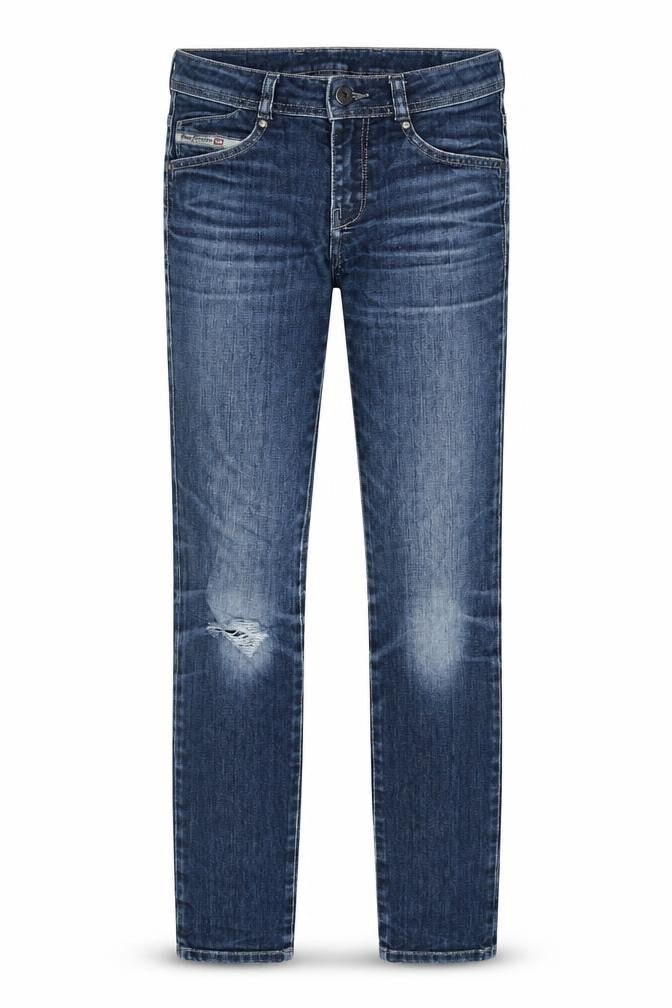 Womens UK Size 25 Diesel Slim Fit Skinny Blue Jeans