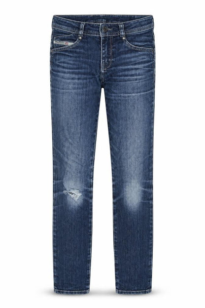 Womens UK Size 25 Diesel Slim Fit Skinny Blue Jeans