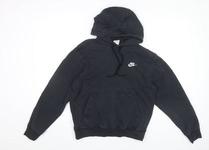 Nike Womens Black Pullover Hoodie S Regular Fit Sportswear