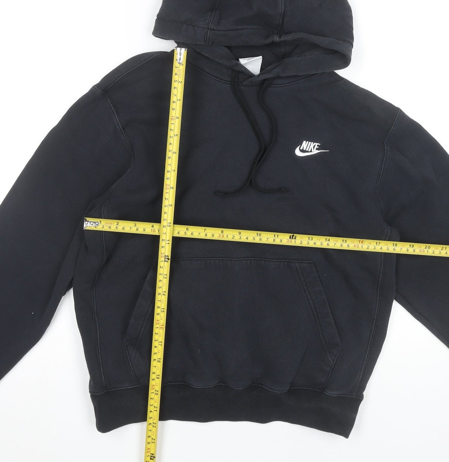 Nike Womens Black Pullover Hoodie S Regular Fit Sportswear