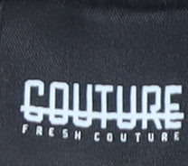 Fresh Couture Men’s Black Jogger Trousers M Regular Fit