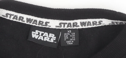 Star Wars Women’s Black XS Pullover Sweatshirt Graphic Logo