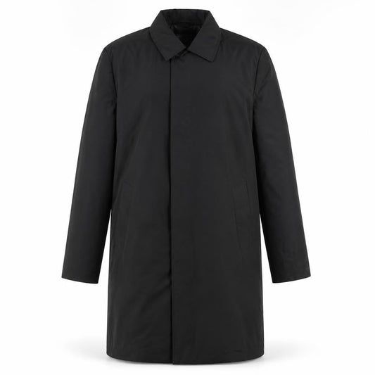Womens UK Size M ASOS Black Overcoat