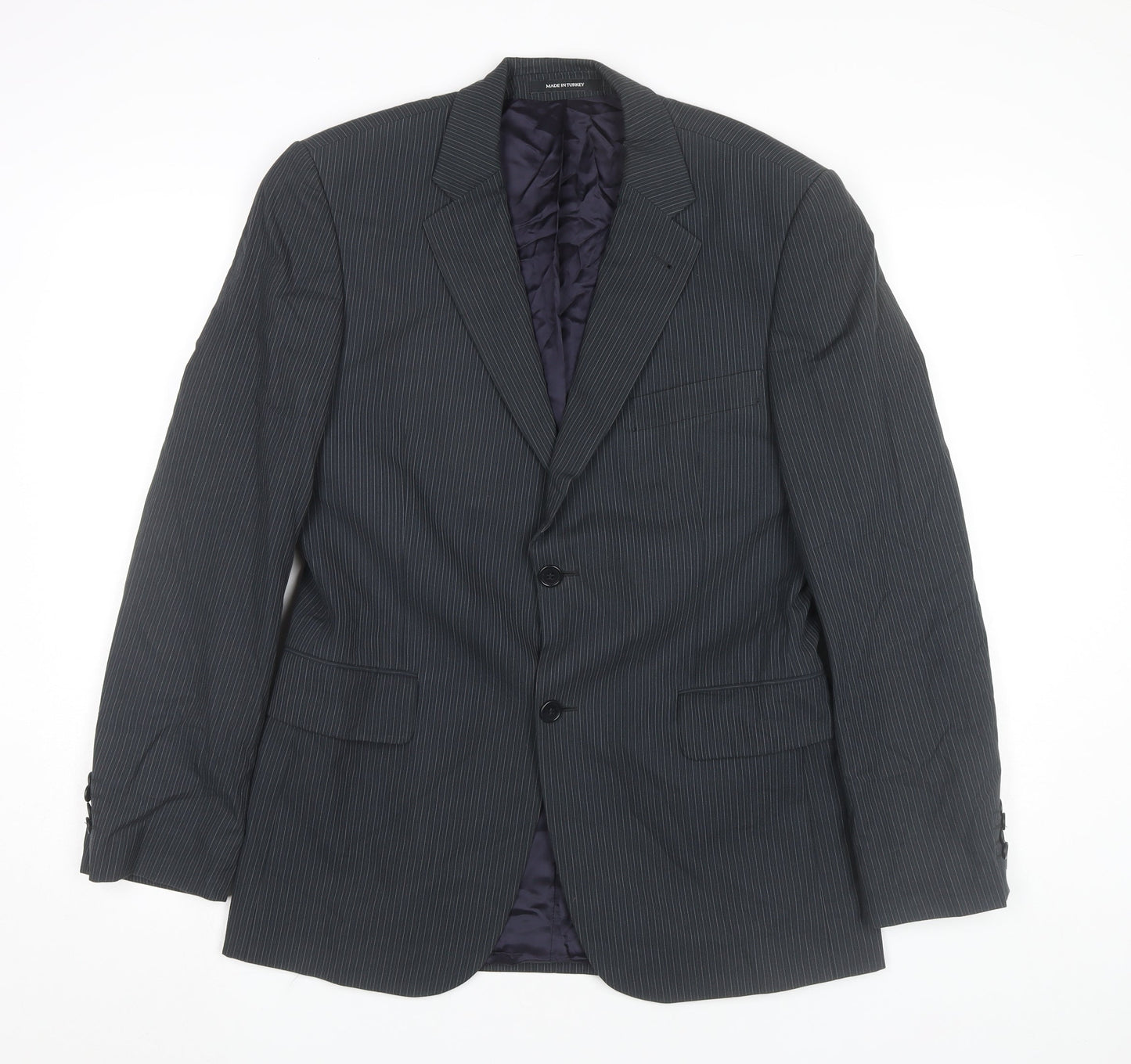 Mens UK Size 36 H&M Regular Grey Suit Jacket