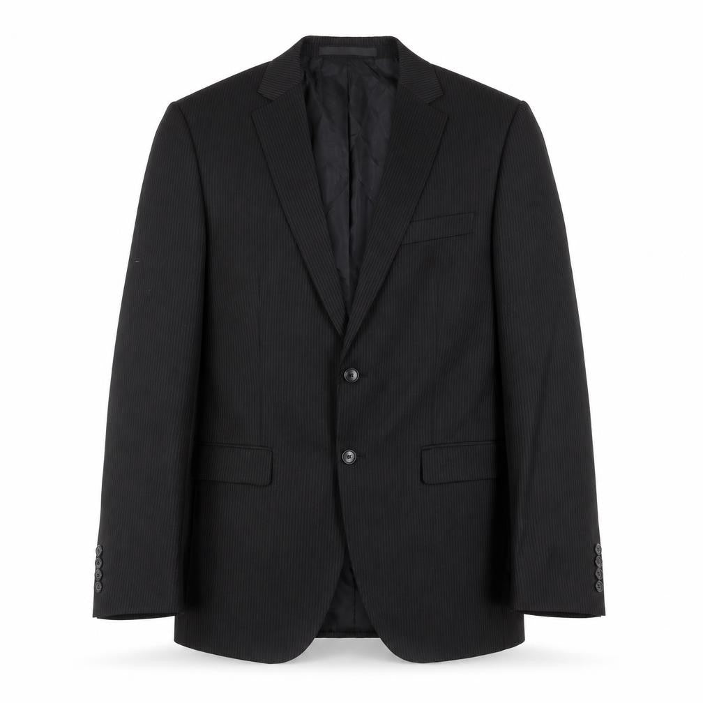 Marks and Spencer Men’s Black Wool Blend Pinstripe Blazer 38” M