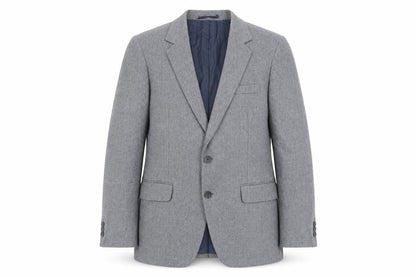 Philip Daniel Mens Grey Wool Blend Blazer Jacket 38in Chest