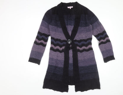 Womens UK Size S Marks and Spencer Purple Cardigan Jumper
