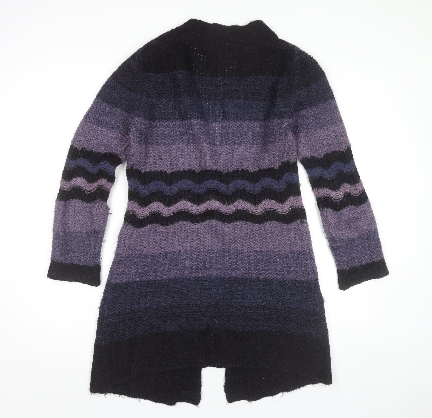 Womens UK Size S Marks and Spencer Purple Cardigan Jumper
