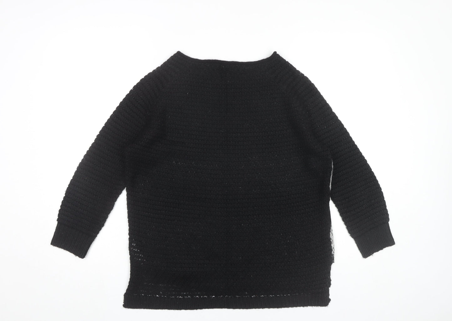 Womens UK Size 8 Topshop Black Pullover Jumper