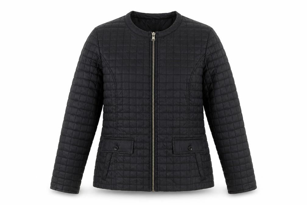 Womens UK Size M Incorporatewear Black Quilted Coat