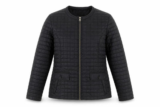 Womens UK Size M Incorporatewear Black Quilted Coat