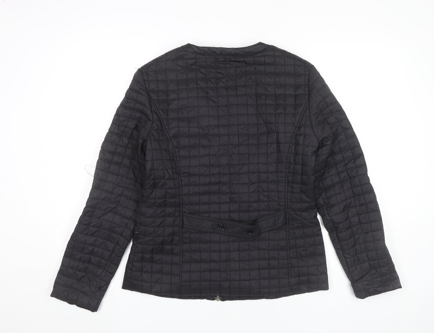 Womens UK Size M Incorporatewear Black Quilted Coat