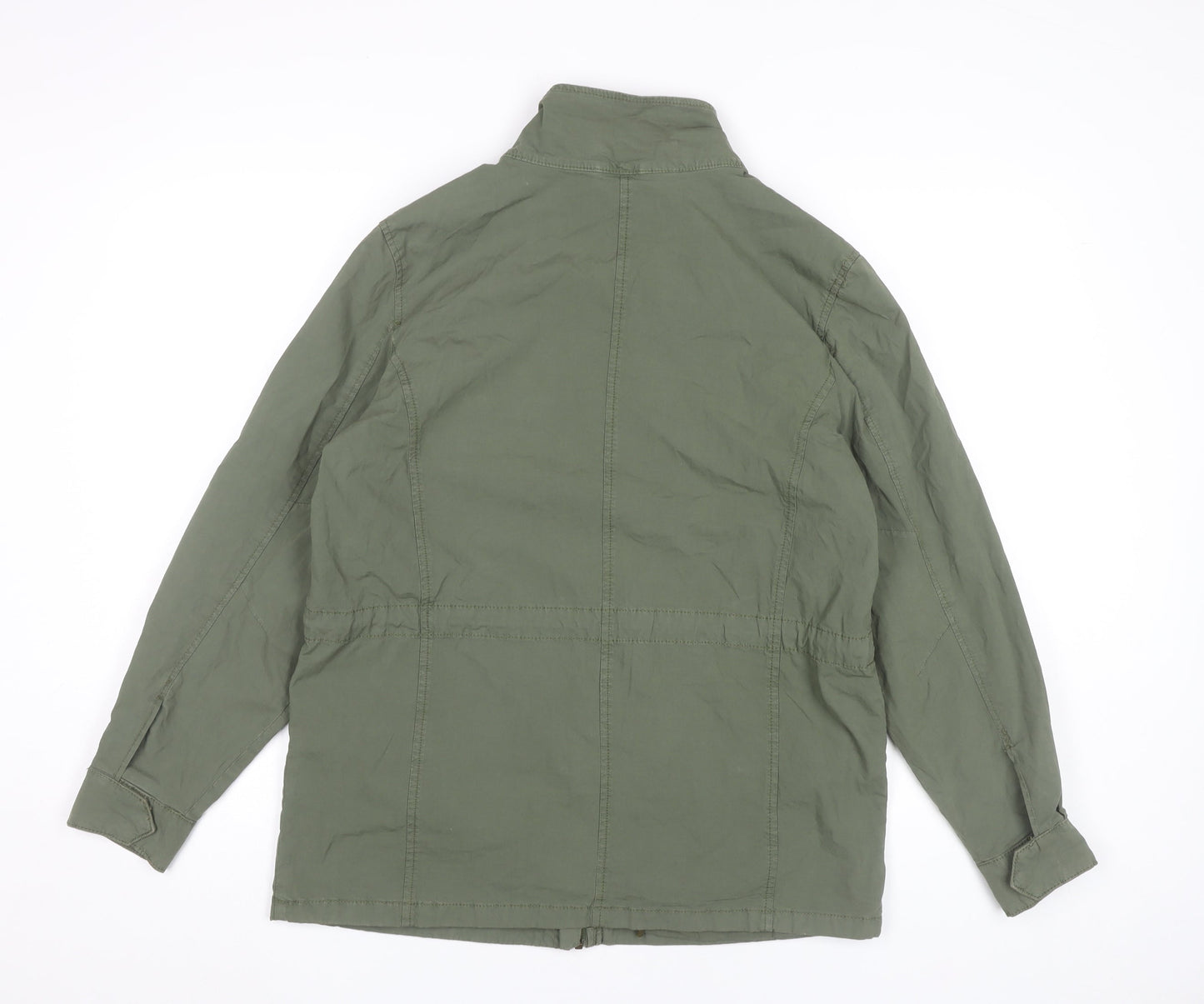 Womens UK Size 8 Marks and Spencer Green Military Jacket