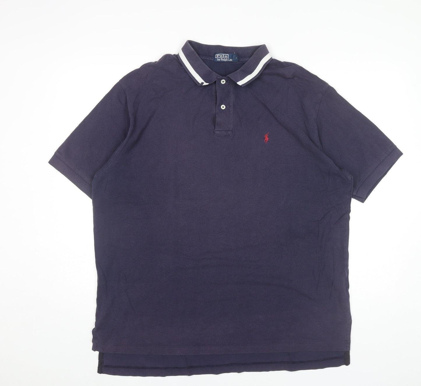 Ralph Lauren Men’s Blue 2XL Polo Shirt Cotton Short Sleeve Classic Fit