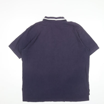 Ralph Lauren Men’s Blue 2XL Polo Shirt Cotton Short Sleeve Classic Fit