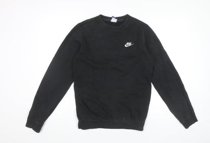 Mens UK Size XS Nike Black Pullover Sweatshirt