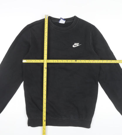 Mens UK Size XS Nike Black Pullover Sweatshirt