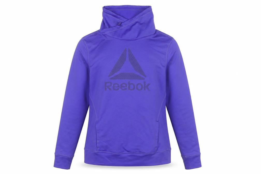 Womens UK Size M Reebok Purple Pullover Sweatshirt