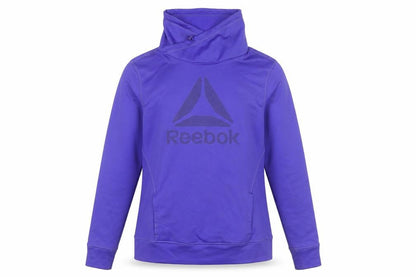 Womens UK Size M Reebok Purple Pullover Sweatshirt