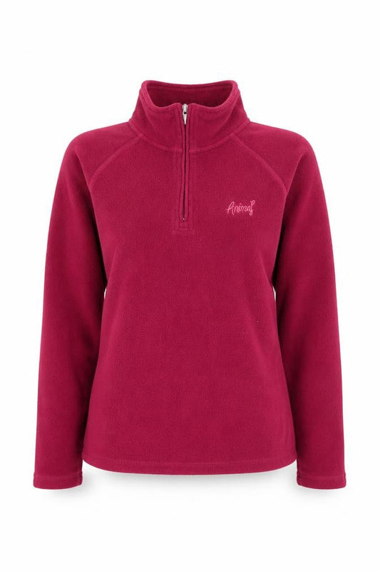 Womens UK Size M Animal Pink Pullover Sweatshirt