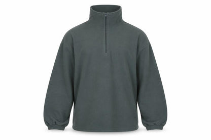 West Storm Men's Green M Fleece Pullover Sweatshirt 1/2 Zip Outdoor