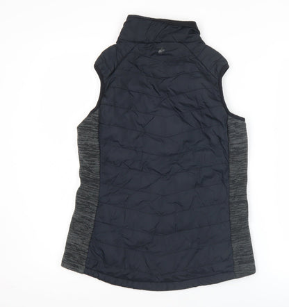 Mountain Warehouse Womens Black Size 8 Quilted Lightweight Waistcoat