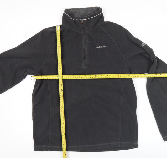 Mens UK Size S Craghoppers Black Pullover Sweatshirt