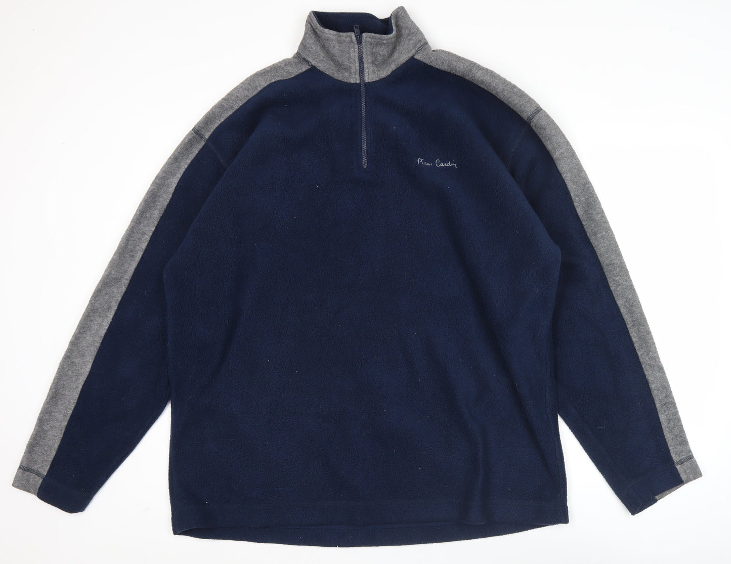 Mens UK Size XL Pierre Cardin Blue Pullover Sweatshirt