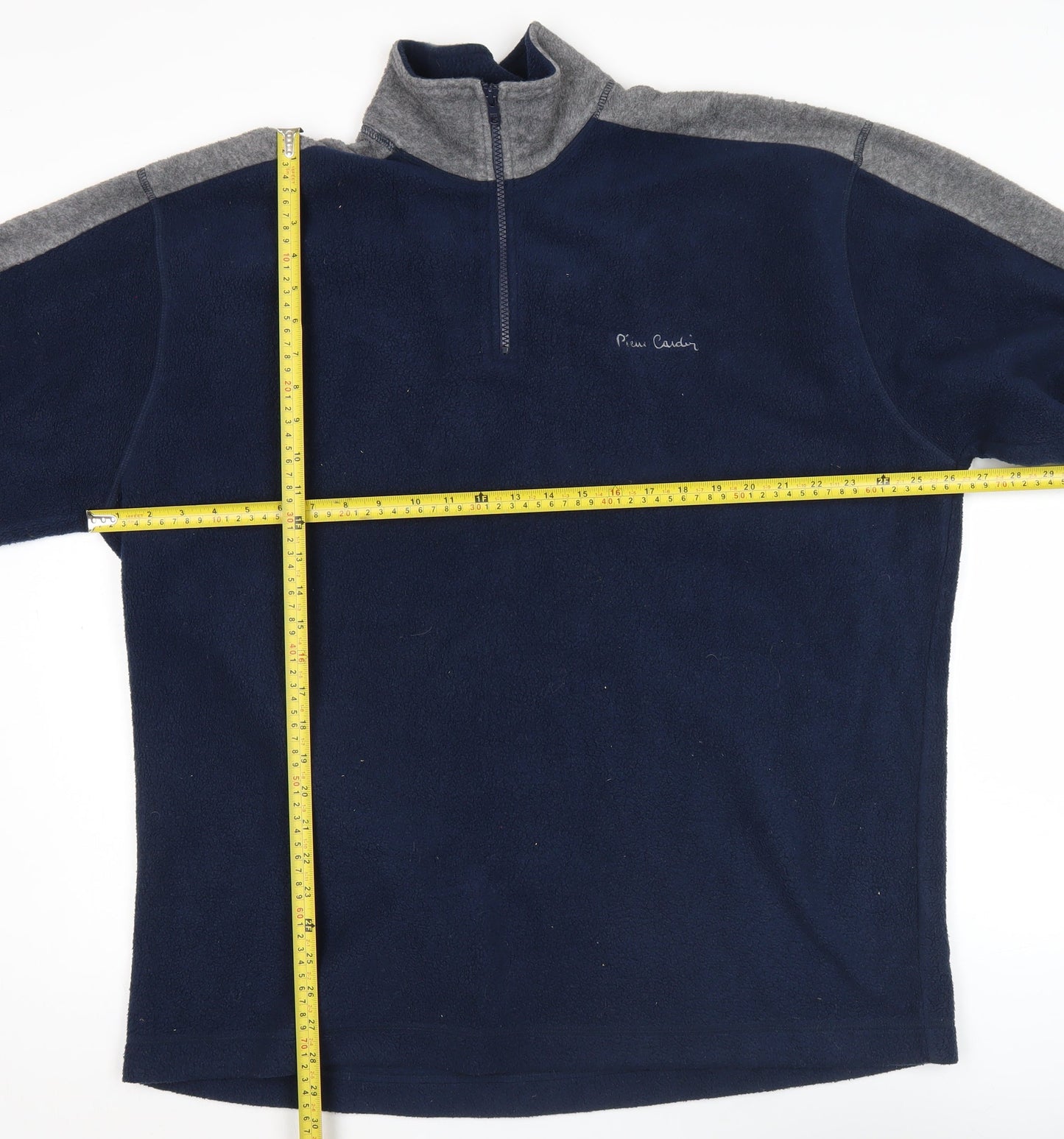 Mens UK Size XL Pierre Cardin Blue Pullover Sweatshirt