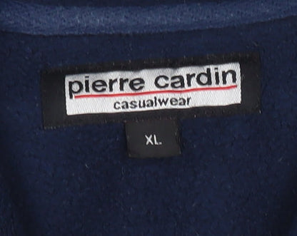 Mens UK Size XL Pierre Cardin Blue Pullover Sweatshirt