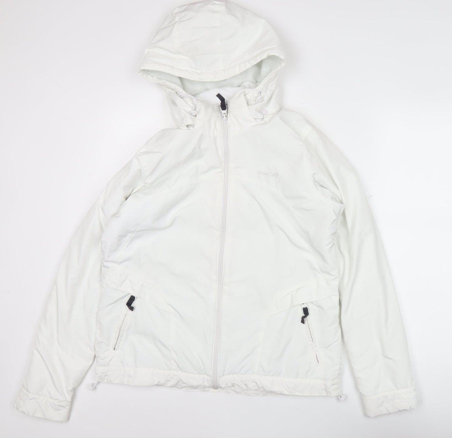 Womens UK Size M Reebok White Puffer Jacket