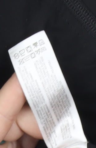 Primark Men’s Black Softshell Hooded Mid-Length Jacket Size M