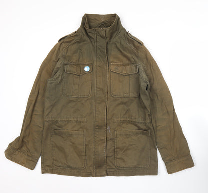 Womens UK Size 14 Atmosphere Green Military Jacket