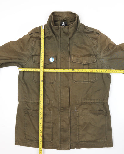 Womens UK Size 14 Atmosphere Green Military Jacket