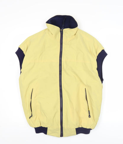 Mens UK Size M Bronte Yellow Bodywarmer