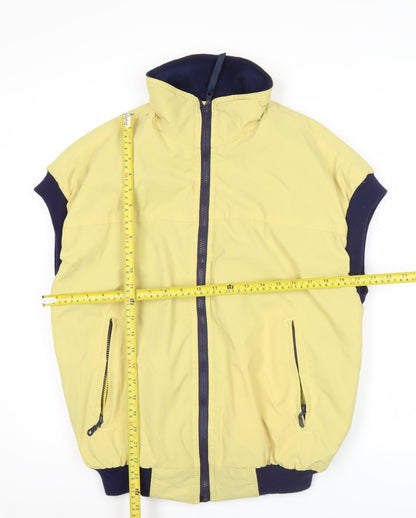 Mens UK Size M Bronte Yellow Bodywarmer