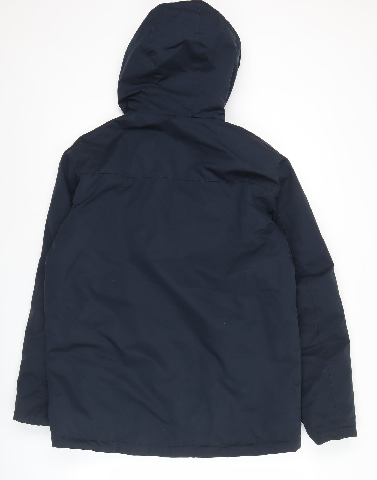 Primark Men’s Blue Hooded Puffer Jacket Size L Regular Fit